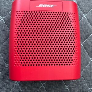 Bose Vibrant Red Bluetooth Speaker